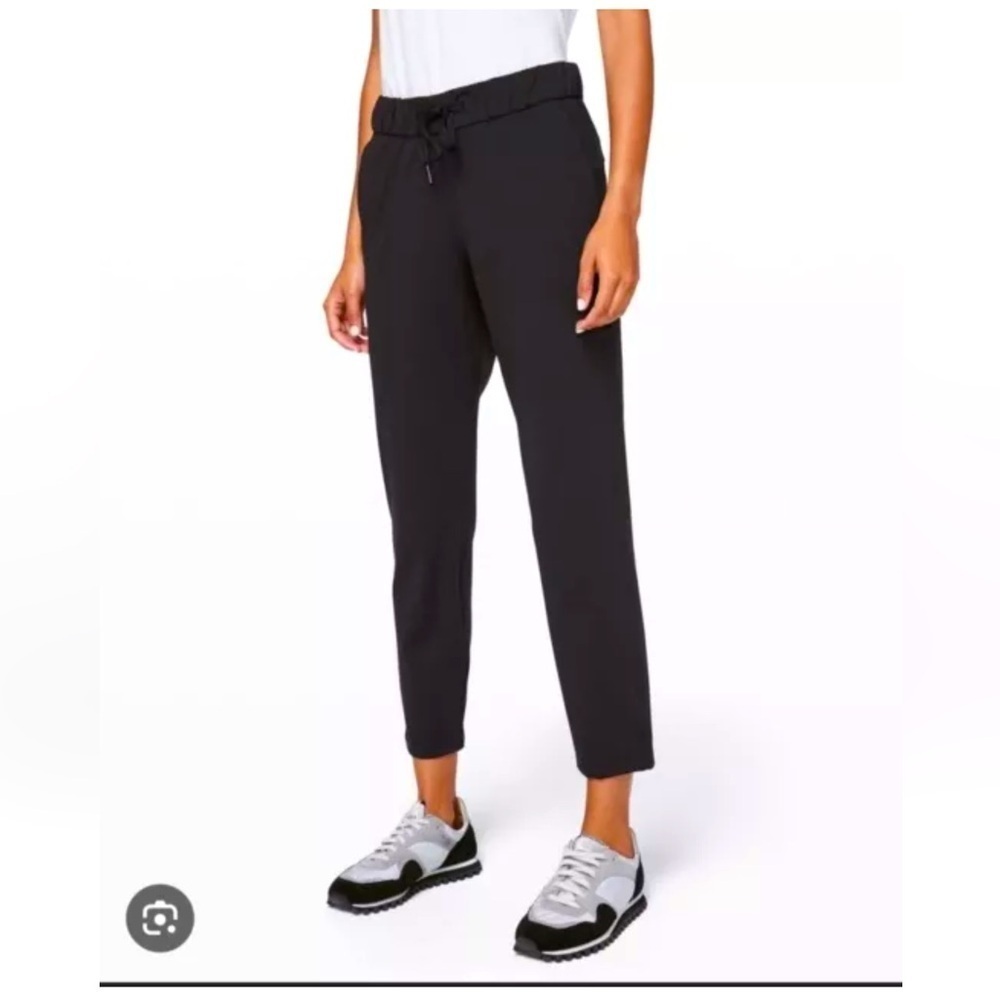 Lululemon Pants Womens Size 2 Black OnThe Fly Full On Luxtreme Pull On Athletic